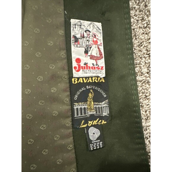 Green Long WOOL Winter JACKET German Hunting Western BAVARIA LODEN JUHASZ - Picture 8 of 11
